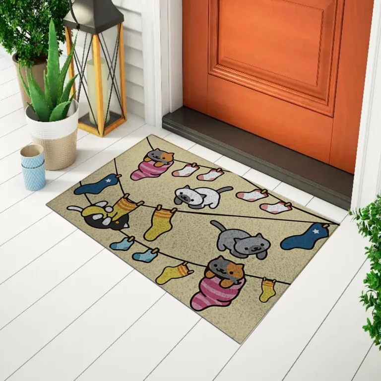 Capacho Pet – Gato No Varal