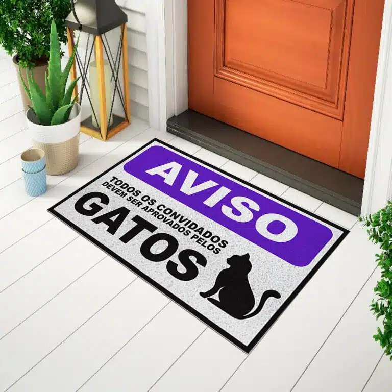 Capacho Pet – Aviso Gatos