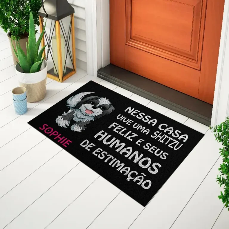 Capacho Pet – Nessa Casa Vive Uma Shih-tzu Personalize II