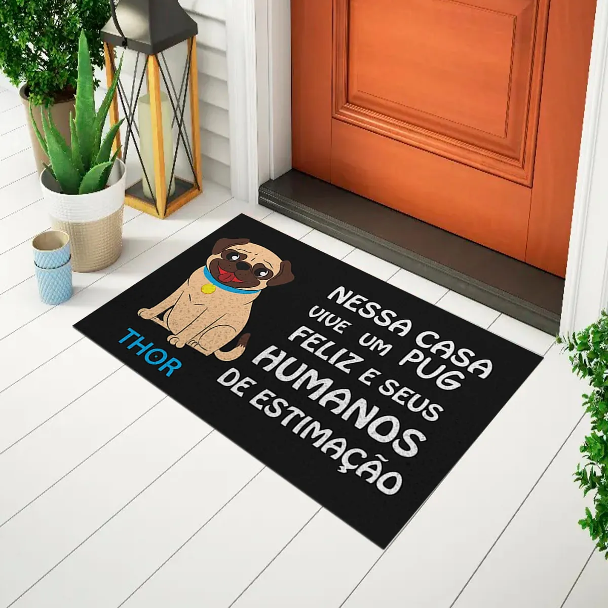 Capacho Pet – Nessa Casa Vive Um Pug