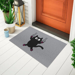Capacho Pet - Gato Escorregando