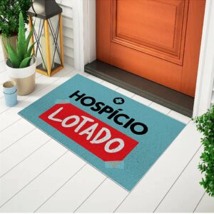 Tapete De Porta Capacho Divertido Hospício Lotado