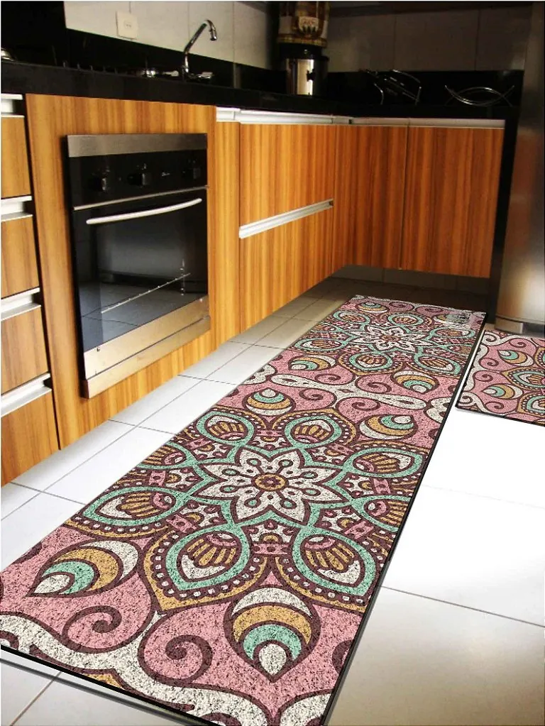 Kit Cozinha – Mandala Rosa