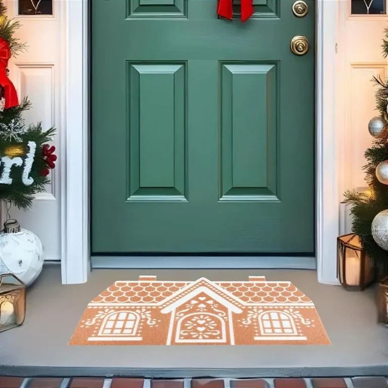 Tapete De Porta Capacho divertido Biscoito 3d