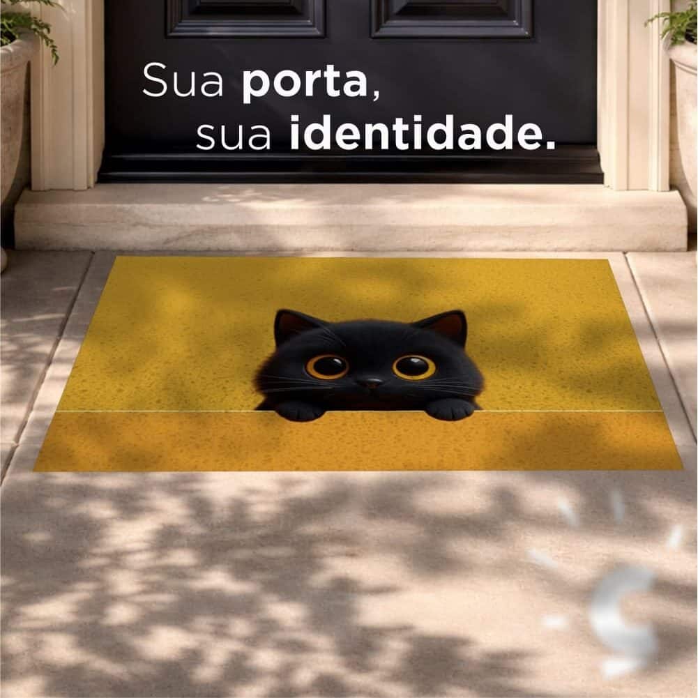 tapete-entrada-apartamento-com-tema-pet