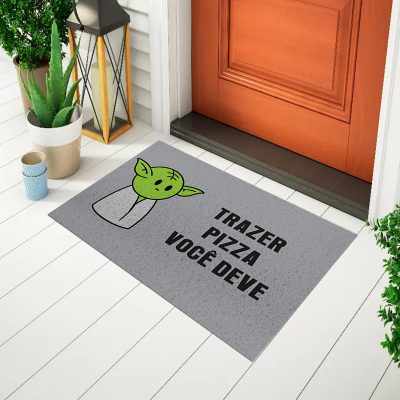 002057 - Yoda Trazer Pizza Cinza Mockup