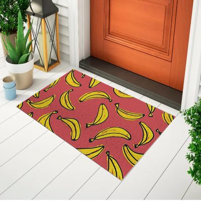 20CA010147 - Tapete De Porta Capacho Divertido Bananas mockup -