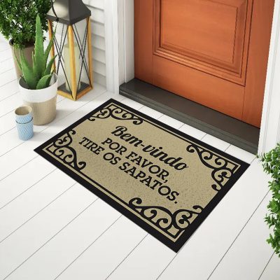 22CA010719 - Bem-vindo por favor tire os sapatos - mockup