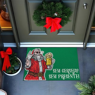 25CA011218 - Natal Sem cerveja, sem presente verde C
